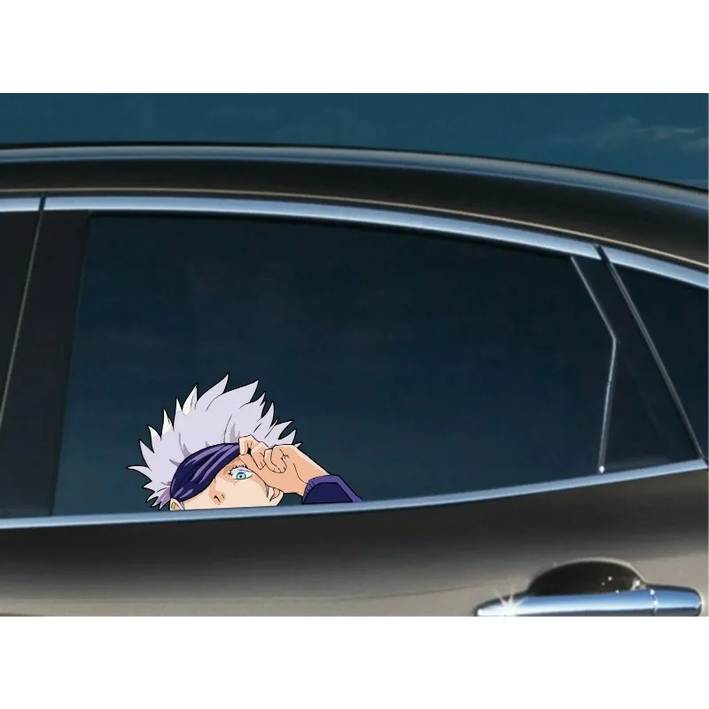 Car Accessories Ebay - For 1Pair/2Pcs Satoru Gojo Peeker Peeking