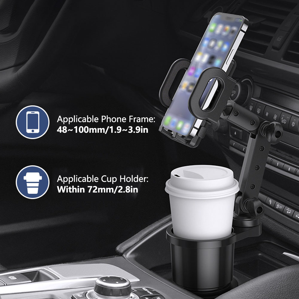 Car Cup Holder Expander - Car Cup Holder Expander Cell Phone