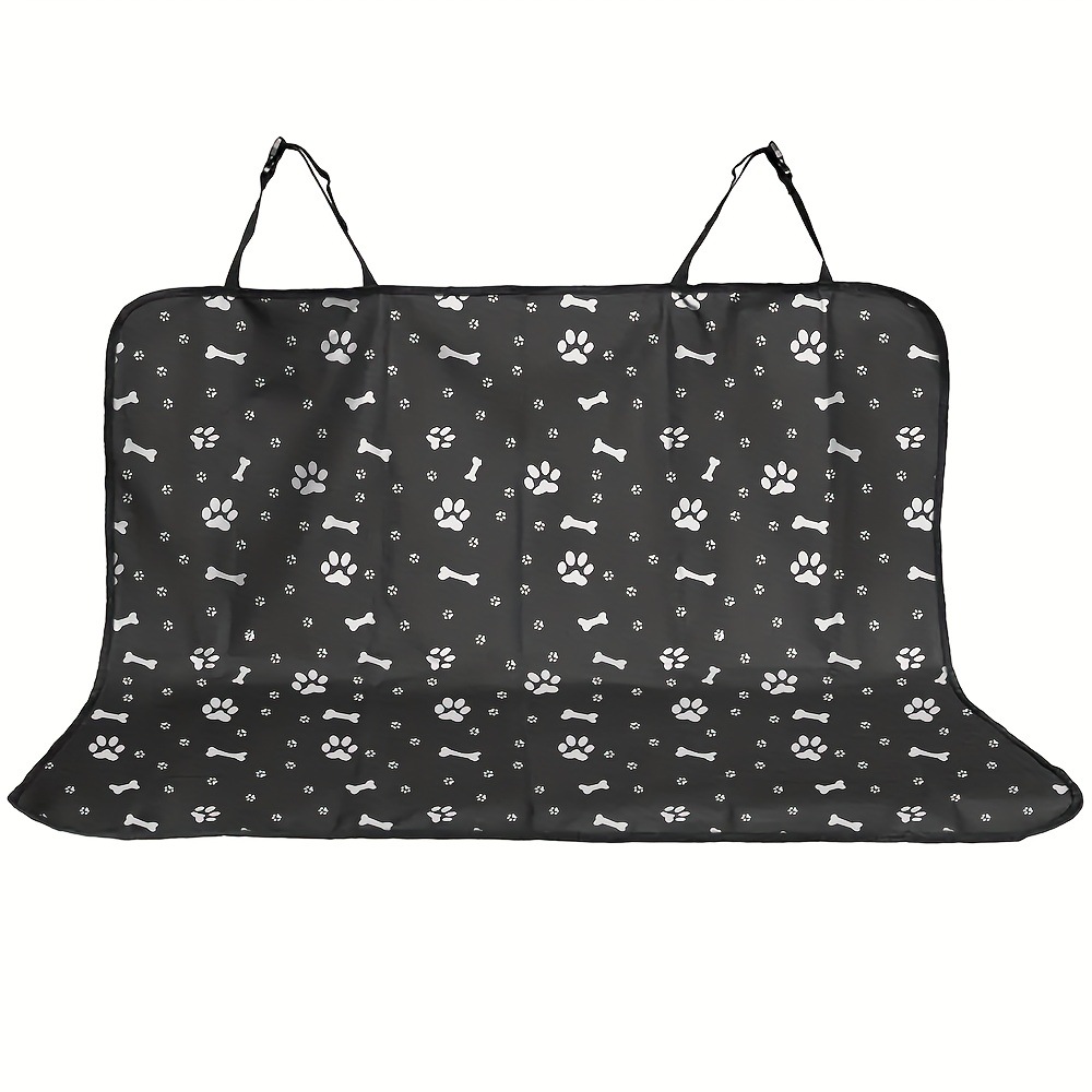 Car Accessories Workshop - 1pc Black Waterproof Pet Car Seat