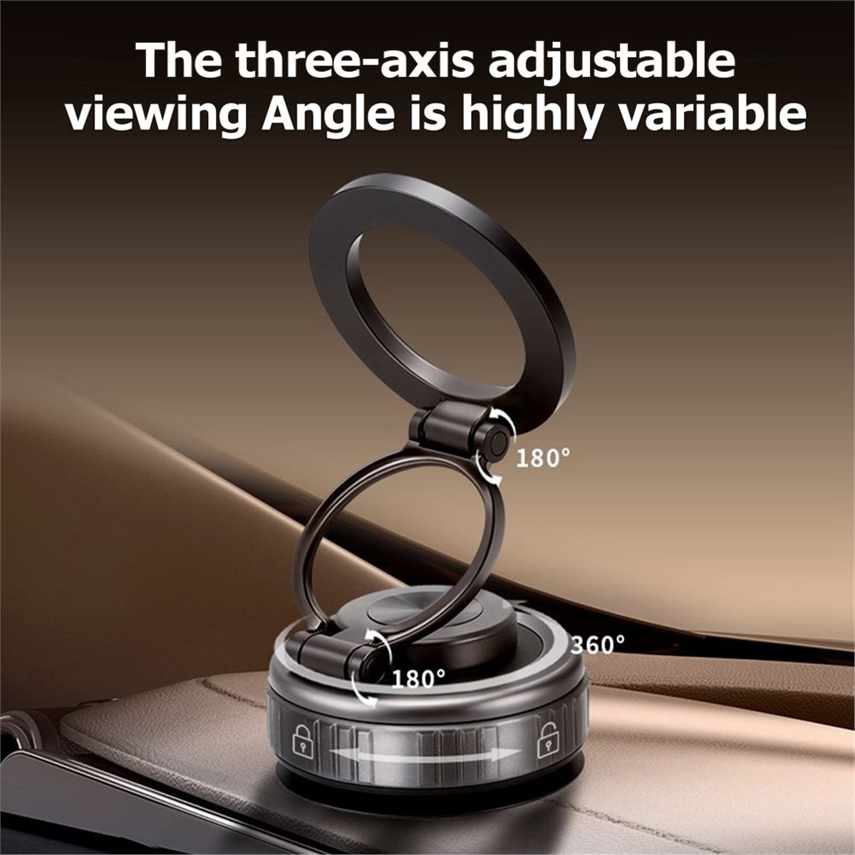 Car Accessories To Buy - Can buy 360° Adjustable Vacuum Suction