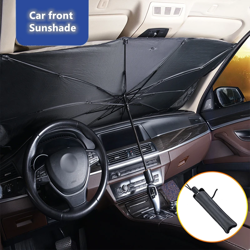 Car Accessories Interior - Car Windshield Sunshade Multi-functional Convenient Foldable