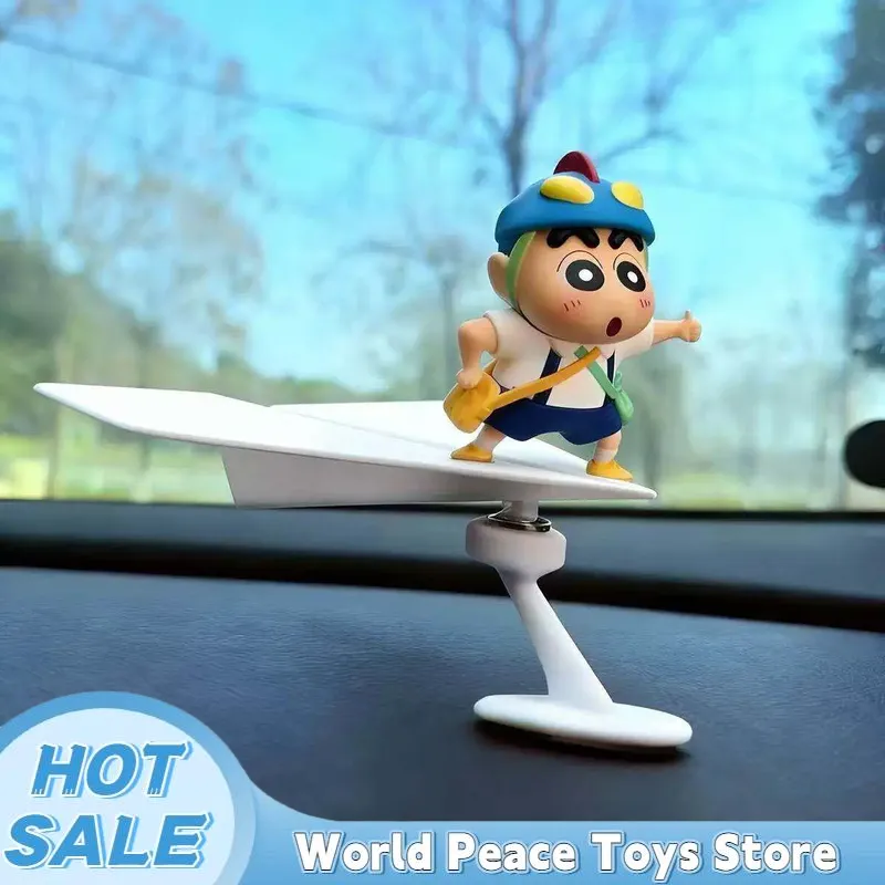 Car Accessories Inside - Rotate Aircraft Crayon Shin-Chan Car Dashboard