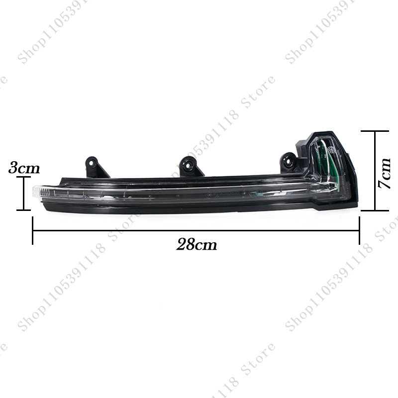 Car LED Rear View Mirror Turn  - огляд і ціна Car Blind Spot Mirror