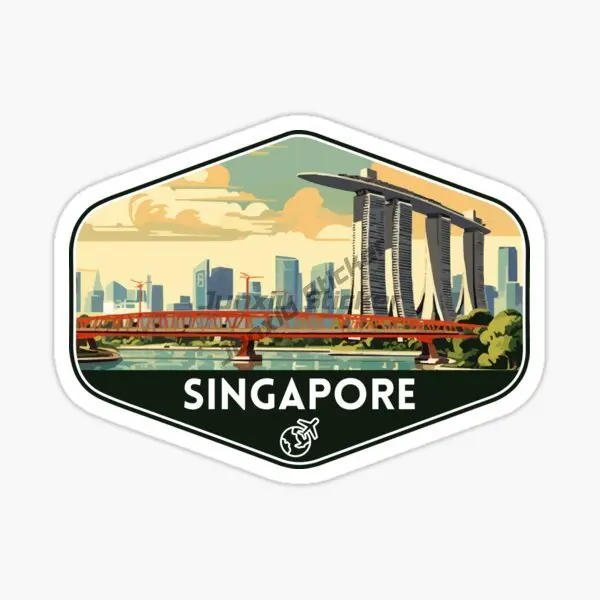 Singapore Flag Map Merlion Sce - огляд і ціна Car Accessories Singapore
