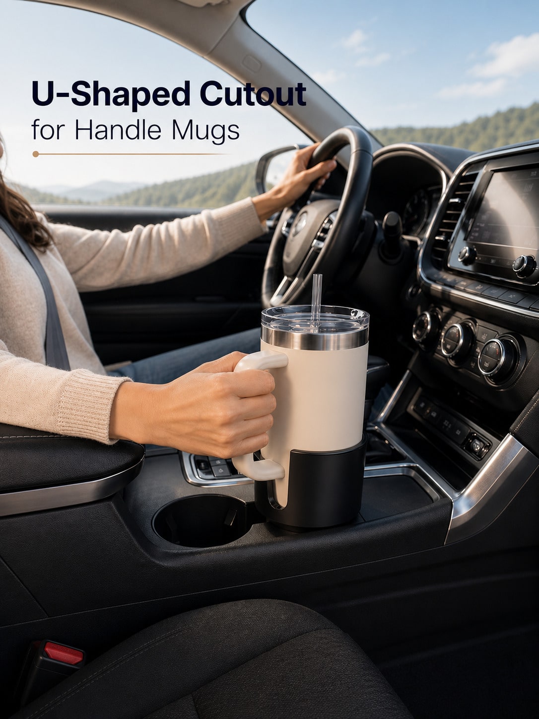 Car Cup Holder Expander Adapte - огляд і ціна Car Cup Holder Expander