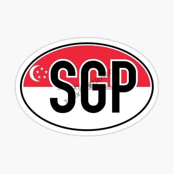 Singapore SGP Flag Map Merlion - огляд і ціна Car Accessories Singapore