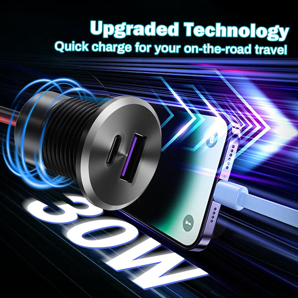 Mini Car Charger Dual Fast Cha - огляд і ціна D.A.D Car Accessories