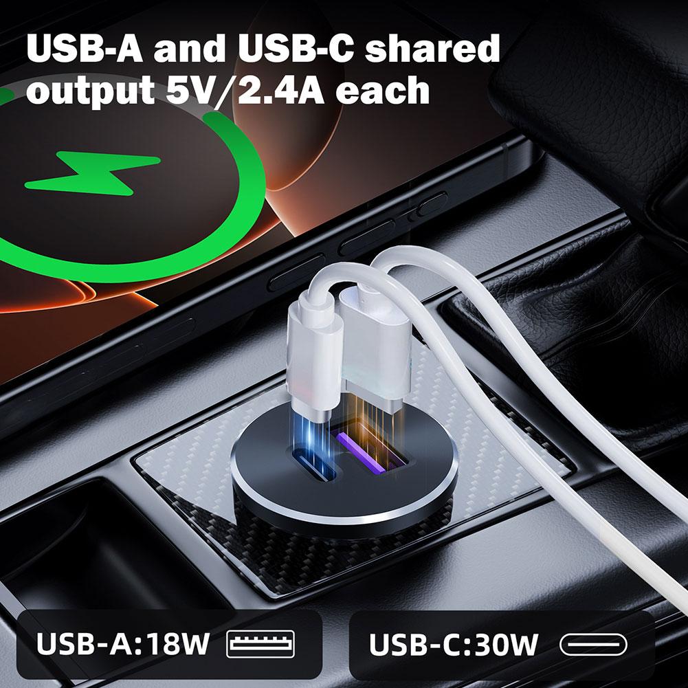 Mini Car Charger Dual Fast Cha - огляд і ціна D.A.D Car Accessories