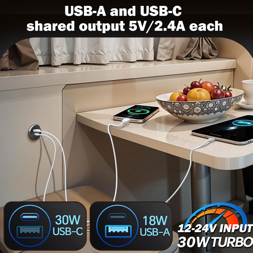 Mini Car Charger Dual Fast Cha - огляд і ціна D.A.D Car Accessories