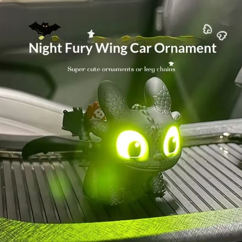 Genuine Cute Glowing Toothless - огляд і ціна Car Accessories Inside