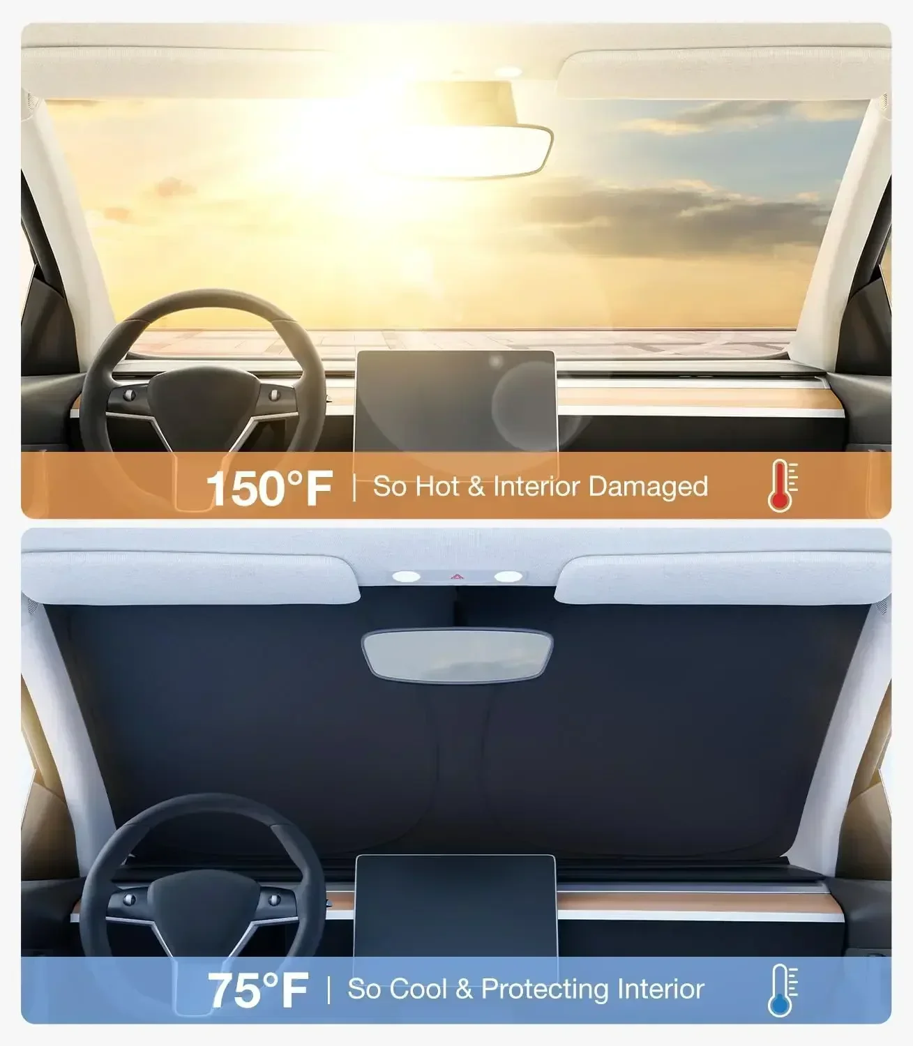 New Summer Car Front Window Su - огляд і ціна Car Accessories Window