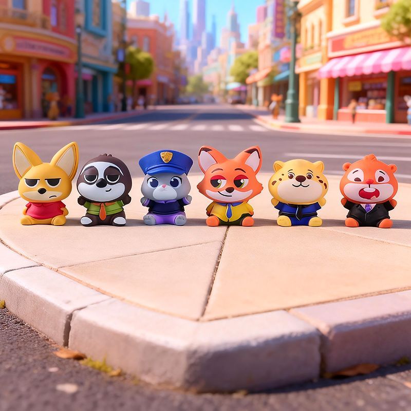 Zootopia resin small figurine  - огляд і ціна Car Accessories Dashboard
