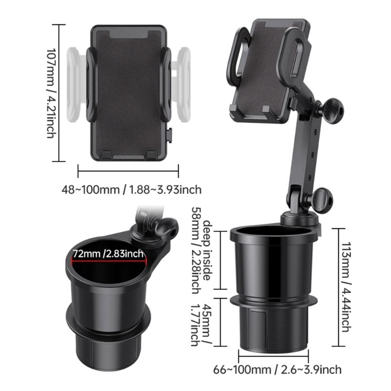 Car Cup Holder Expander Cell P - огляд і ціна Car Cup Holder Expander