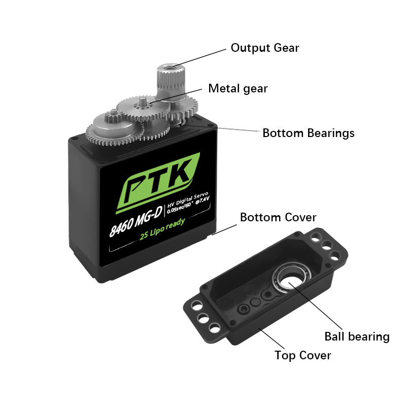 PTK 8460 MG-D9gDigital servo M - огляд і ціна D.A.D Car Accessories