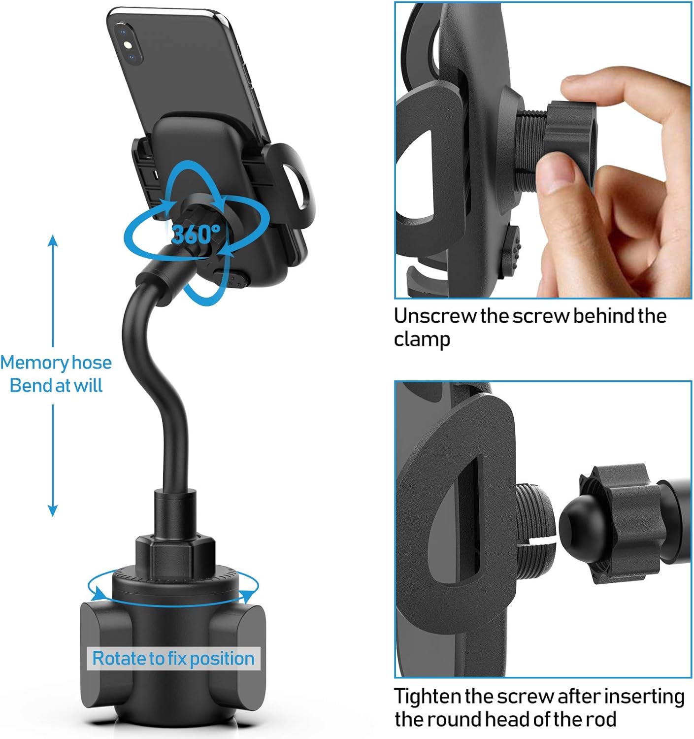 Phone Holders for Your Car, Cu - огляд і ціна Car Cup Holder Expander