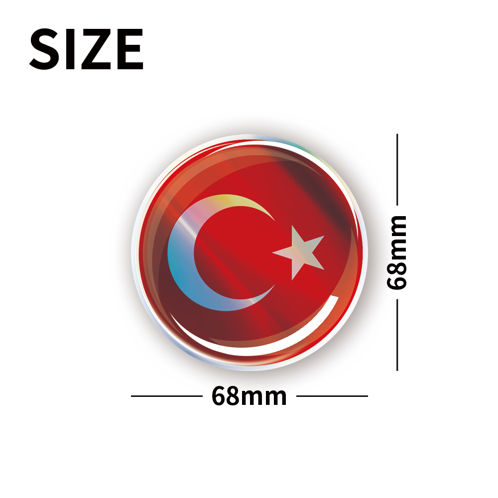 Türkiye Flag Uganda Ukraine Si - огляд і ціна Car Accessories Singapore