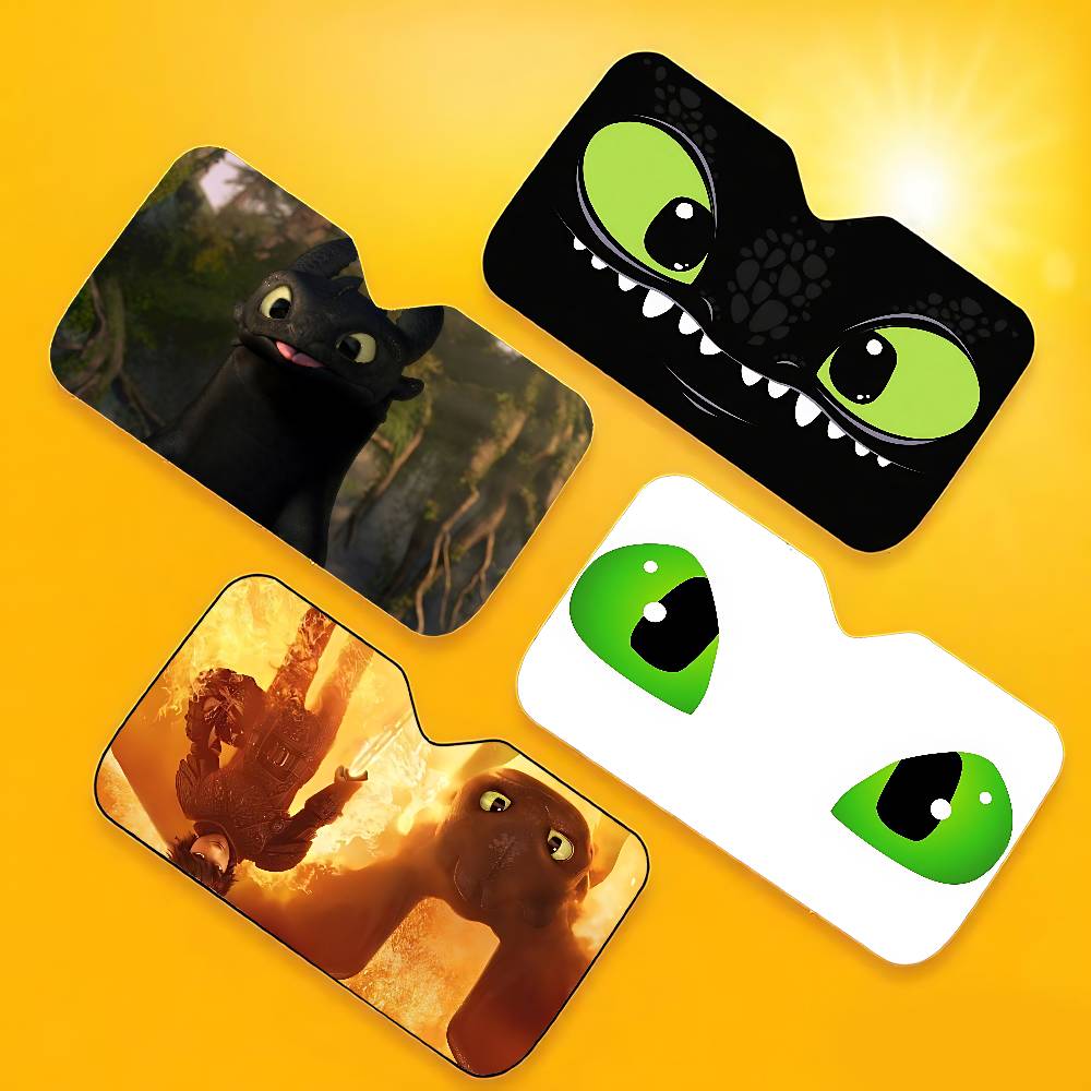 Cartoon EYE Toothless Windshie - огляд і ціна Car Accessories Window