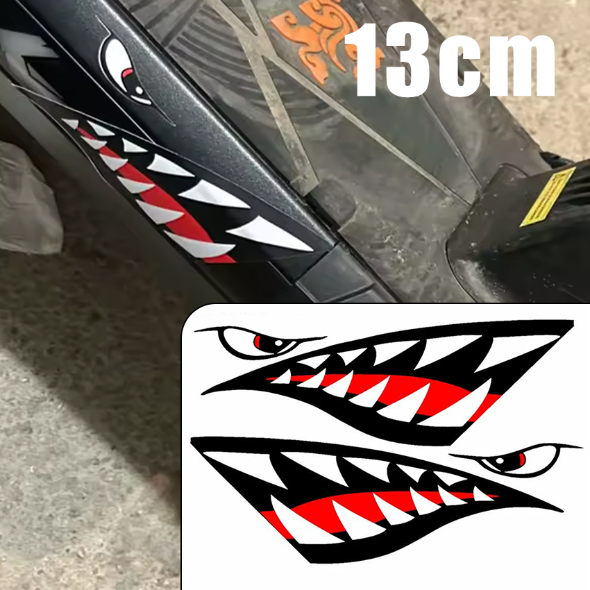 JDM Shark Mouth Teeth Car Stic - огляд і ціна Car Accessories Ebay