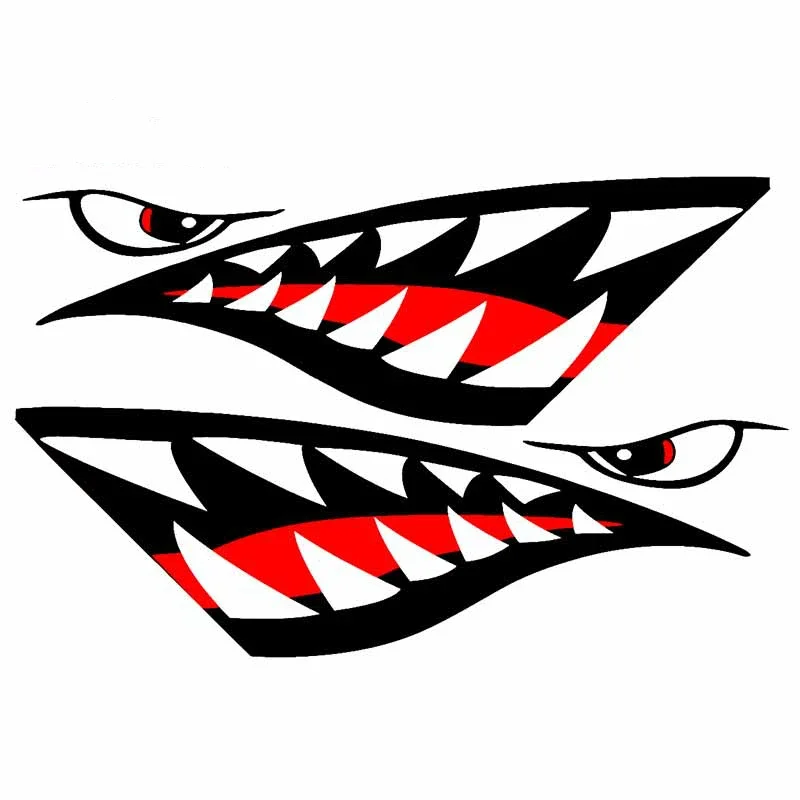 JDM Shark Mouth Teeth Car Stic - огляд і ціна Car Accessories Ebay