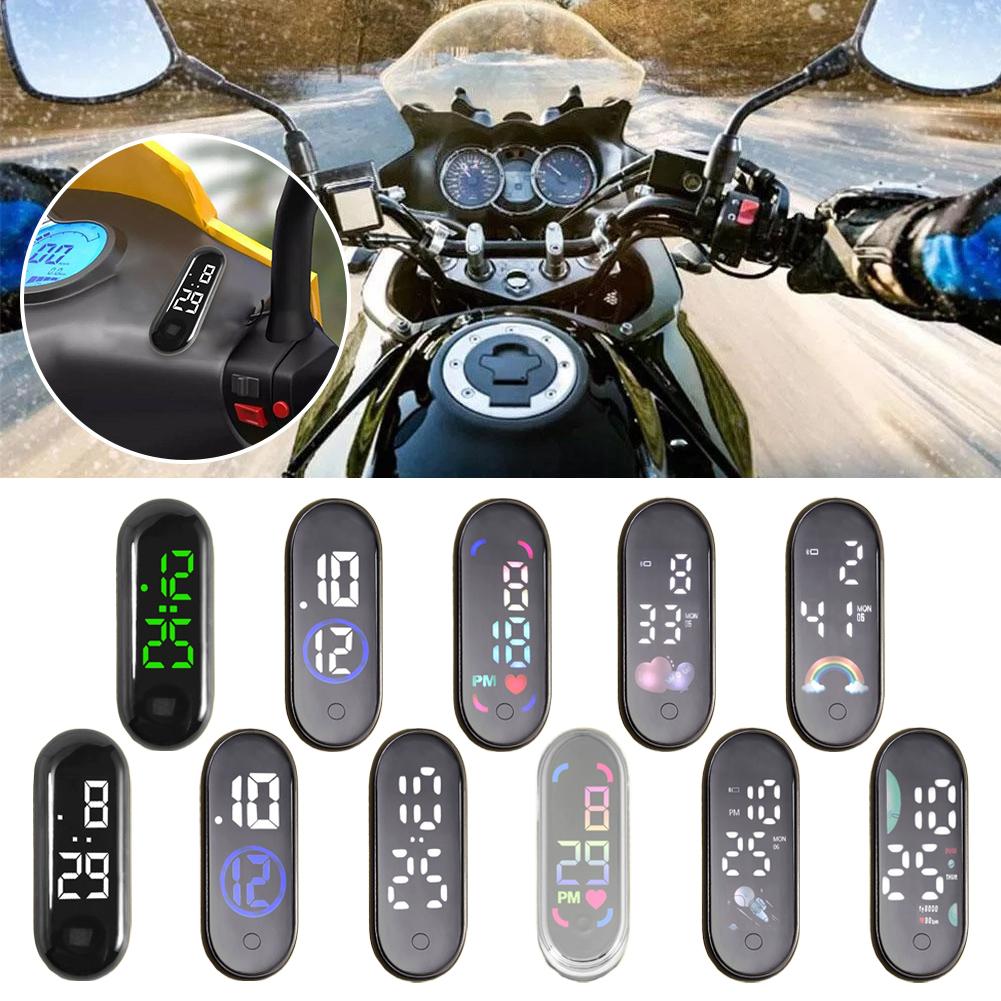 Luminous Motorcycle Car Clock  - огляд і ціна Car Accessories Workshop