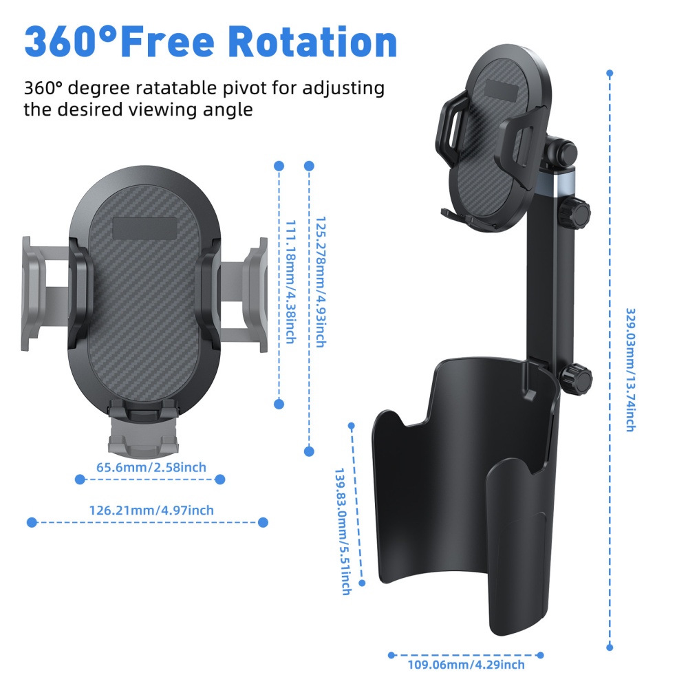 Car Cup Holder Phone Mount Exp - огляд і ціна Car Cup Holder Expander