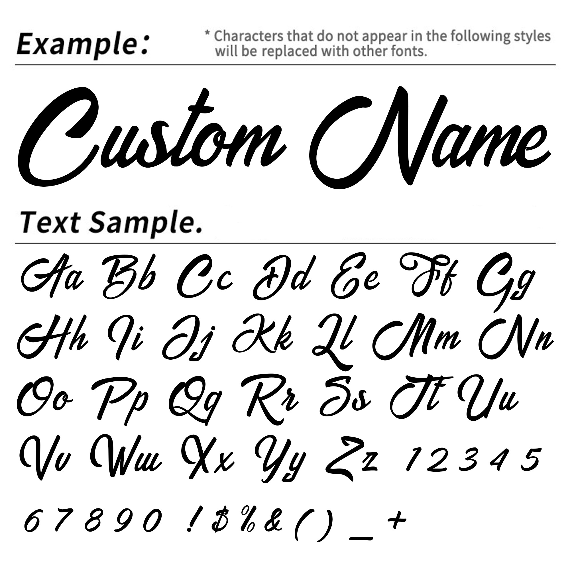 2PCS Custom Cursive Name Vinyl - огляд і ціна Car Accessories Ebay
