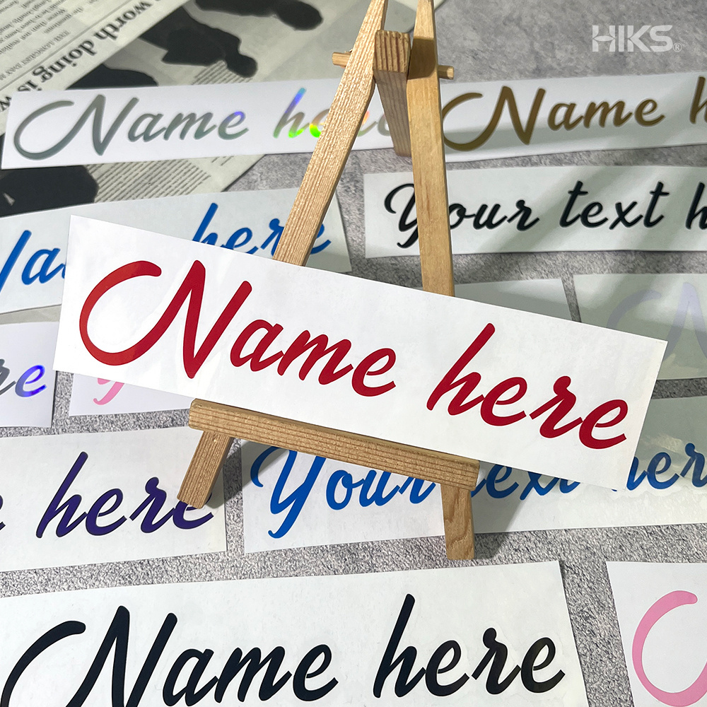 2PCS Custom Cursive Name Vinyl - огляд і ціна Car Accessories Ebay