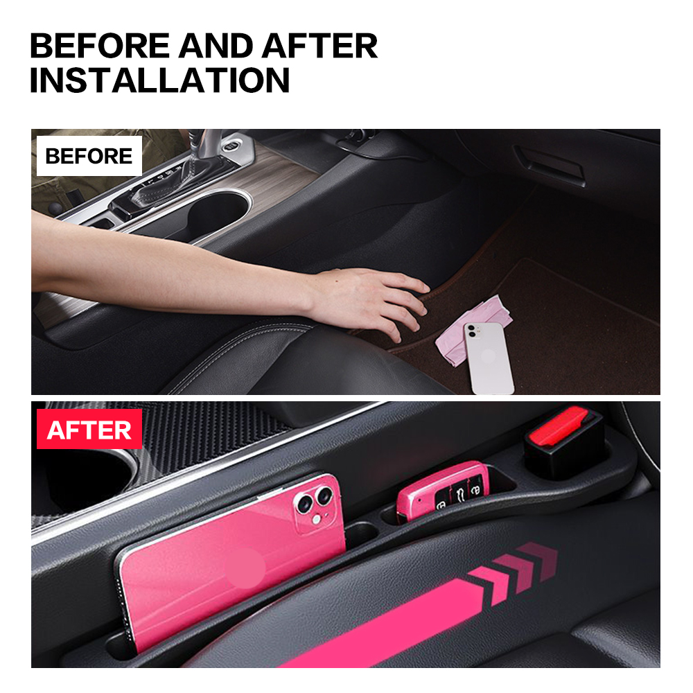 2X Car Seat Gap Filler Between - огляд і ціна D.A.D Car Accessories