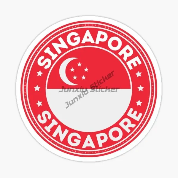 Singapore Flag Map Creative PV - огляд і ціна Car Accessories Singapore