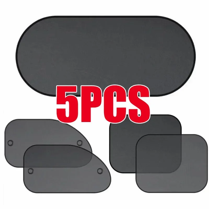 1Set Black Window Curtain Side - огляд і ціна Car Accessories Inside