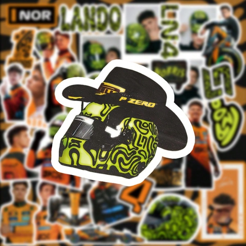 59PCS Lando Norris racing-them - огляд і ціна Car Accessories Ebay