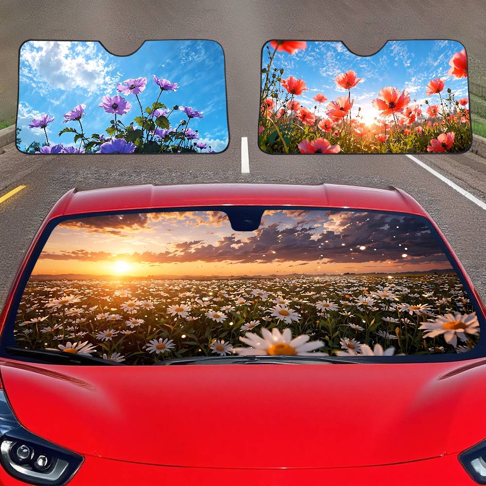 Sunshine And Flowers Car SunSh - огляд і ціна Car Accessories Window