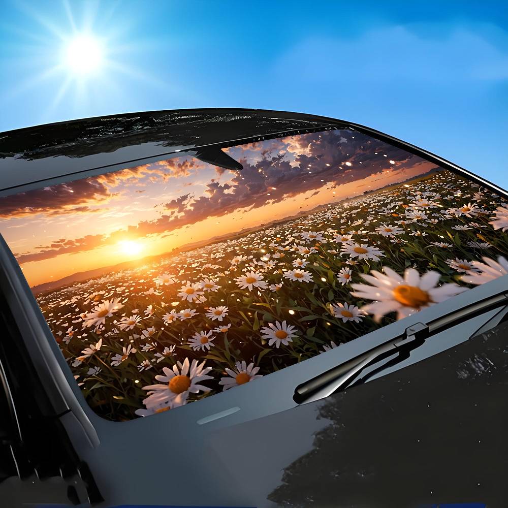 Sunshine And Flowers Car SunSh - огляд і ціна Car Accessories Window