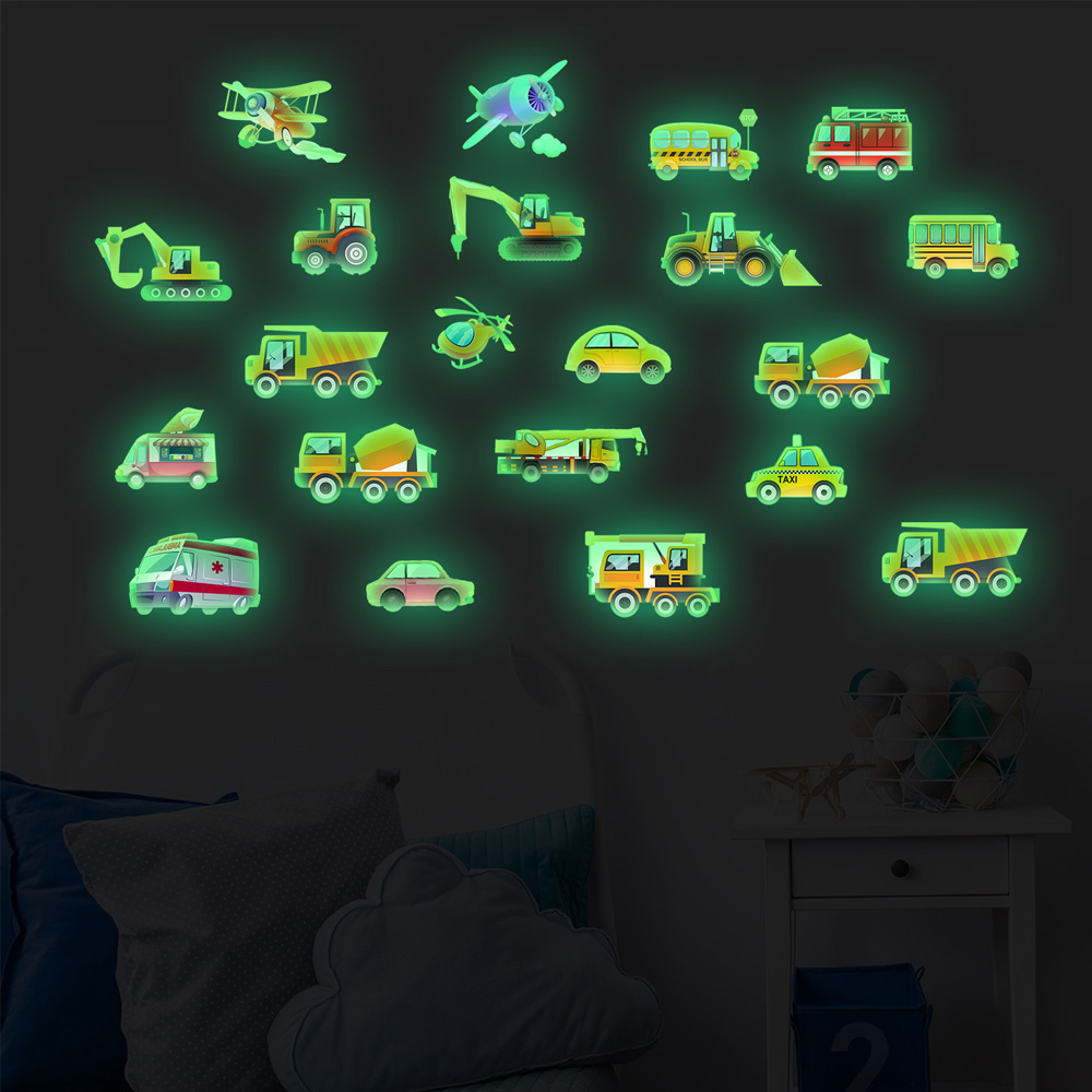 Luminous Car Wall Sticker 21Pc - огляд і ціна Car Accessories Ebay