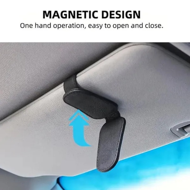 Car Sun Visor Glasses Case Hol - огляд і ціна Car Accessories Interior