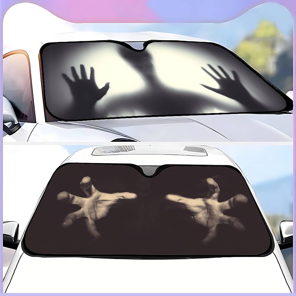 Creepy Ghost Hand Light Car Su - огляд і ціна Car Accessories Window