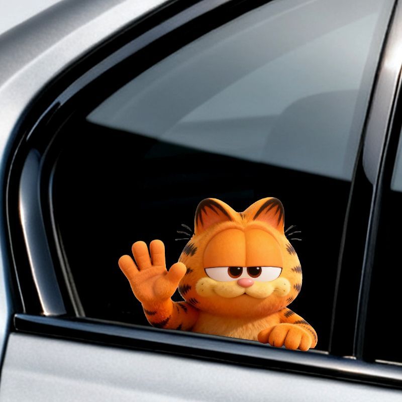 Garfield anime cartoon cute fu - огляд і ціна Car Accessories Workshop