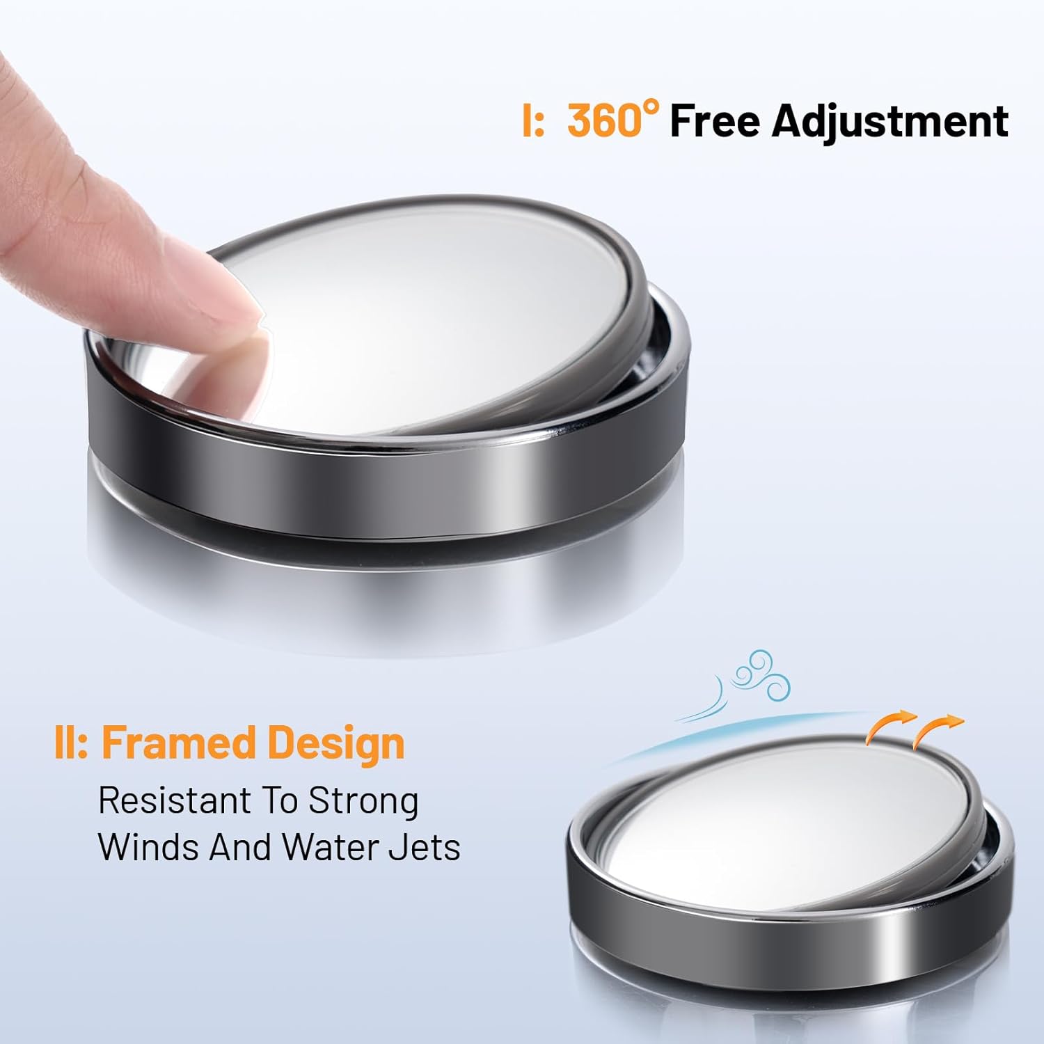 WildAuto Round Blind Spot Mirr - огляд і ціна Car Blind Spot Mirror