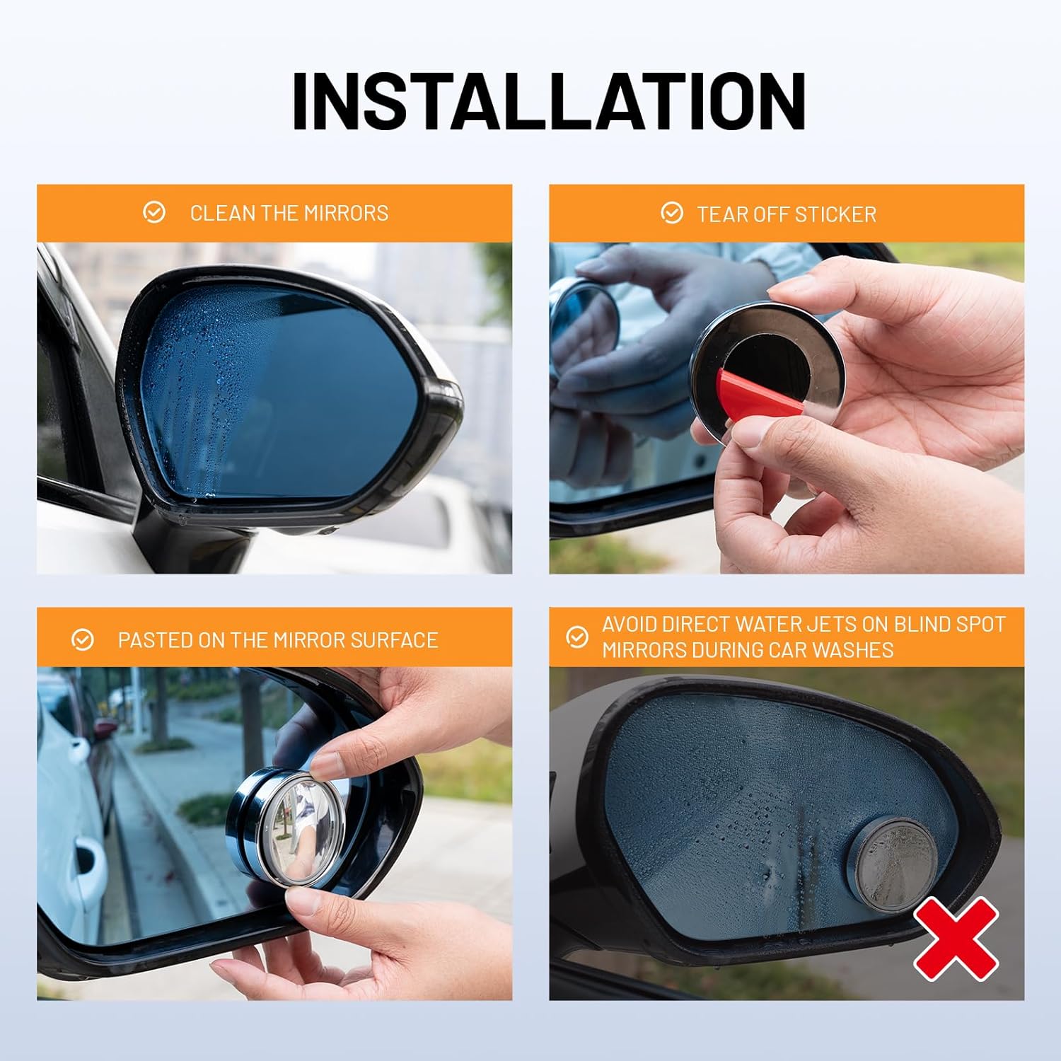 WildAuto Round Blind Spot Mirr - огляд і ціна Car Blind Spot Mirror