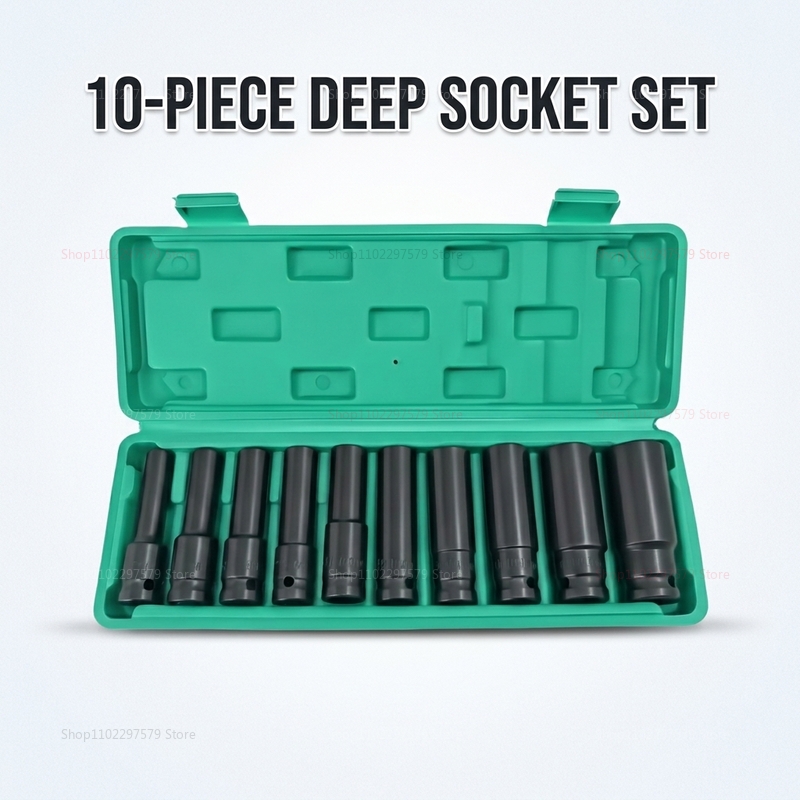 10pcs Socket Wrench Set 8-24mm - огляд і ціна Car Accessories Workshop