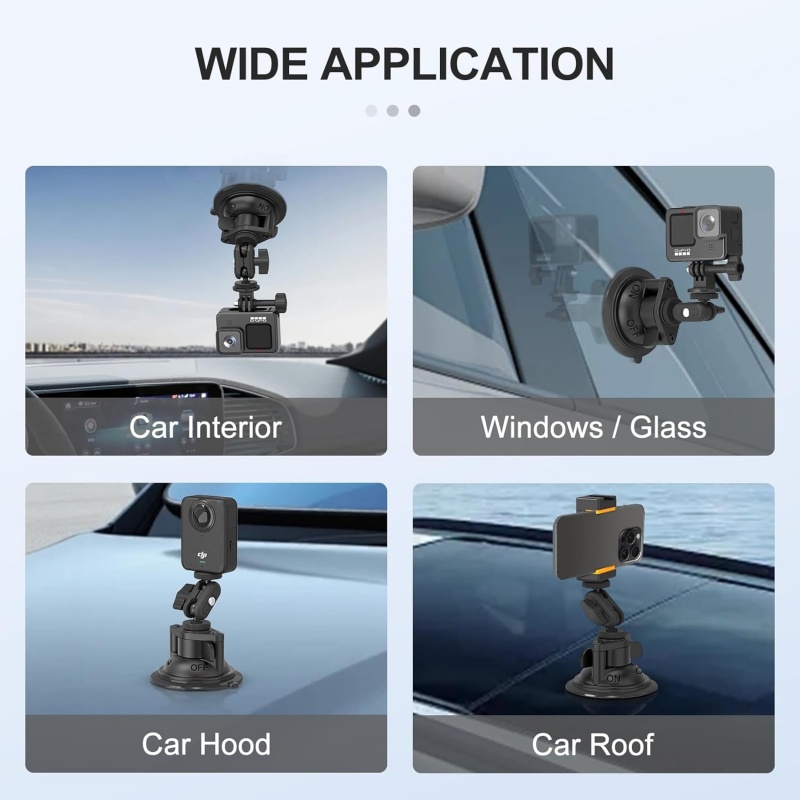 Car Suction Cup Mount 1/4 Thre - огляд і ціна Car Cup Holder Expander