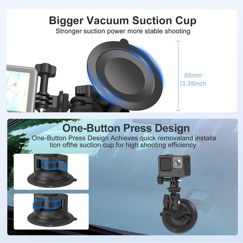 Car Suction Cup Mount 1/4 Thre - огляд і ціна Car Cup Holder Expander