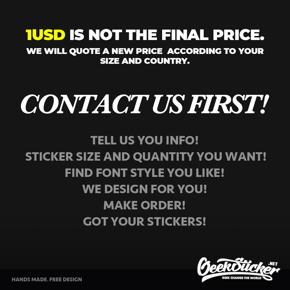 Custom Bussiness Name Sticker  - огляд і ціна Car Accessories Ebay