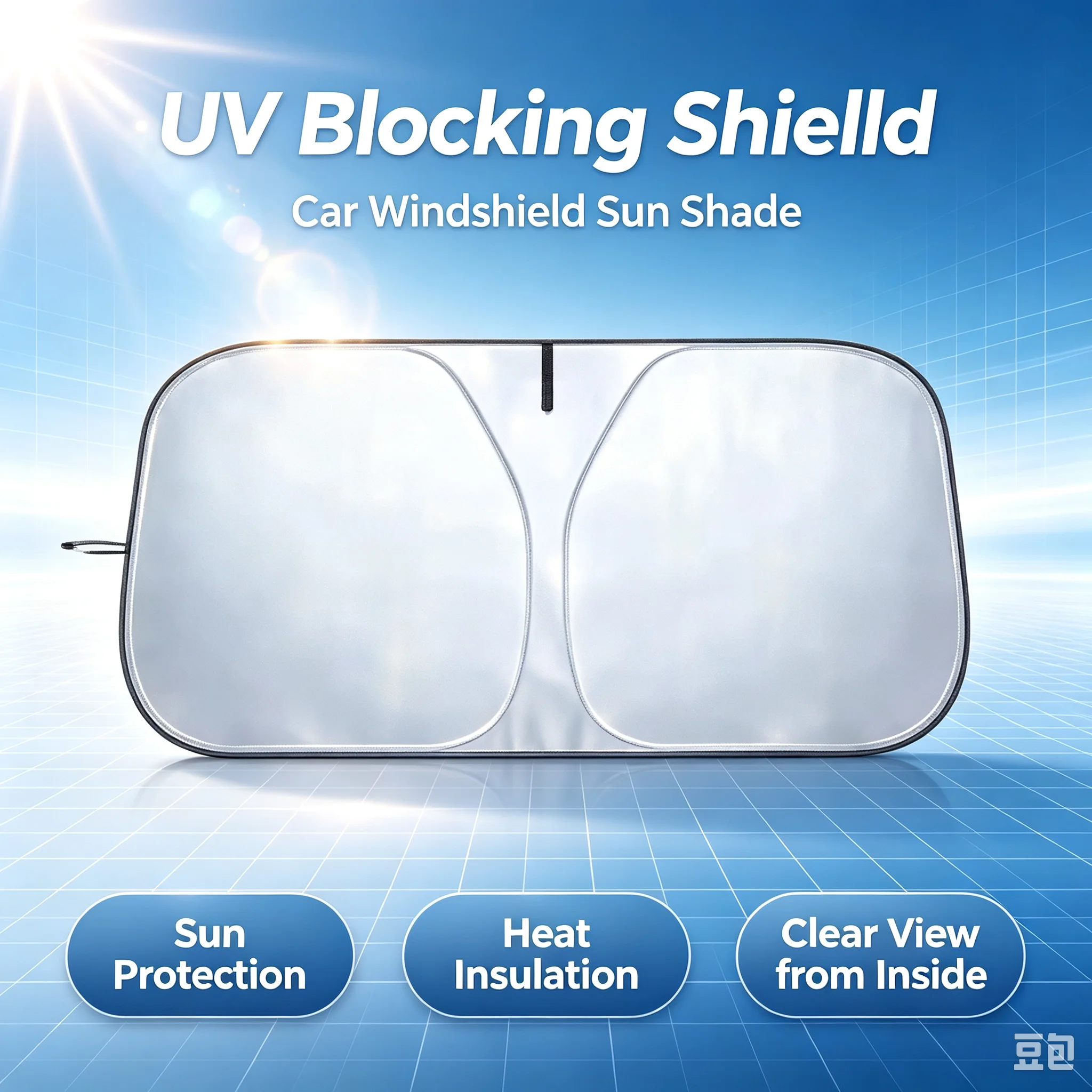 Car Front Window Sunshade UV P - огляд і ціна Car Accessories Window