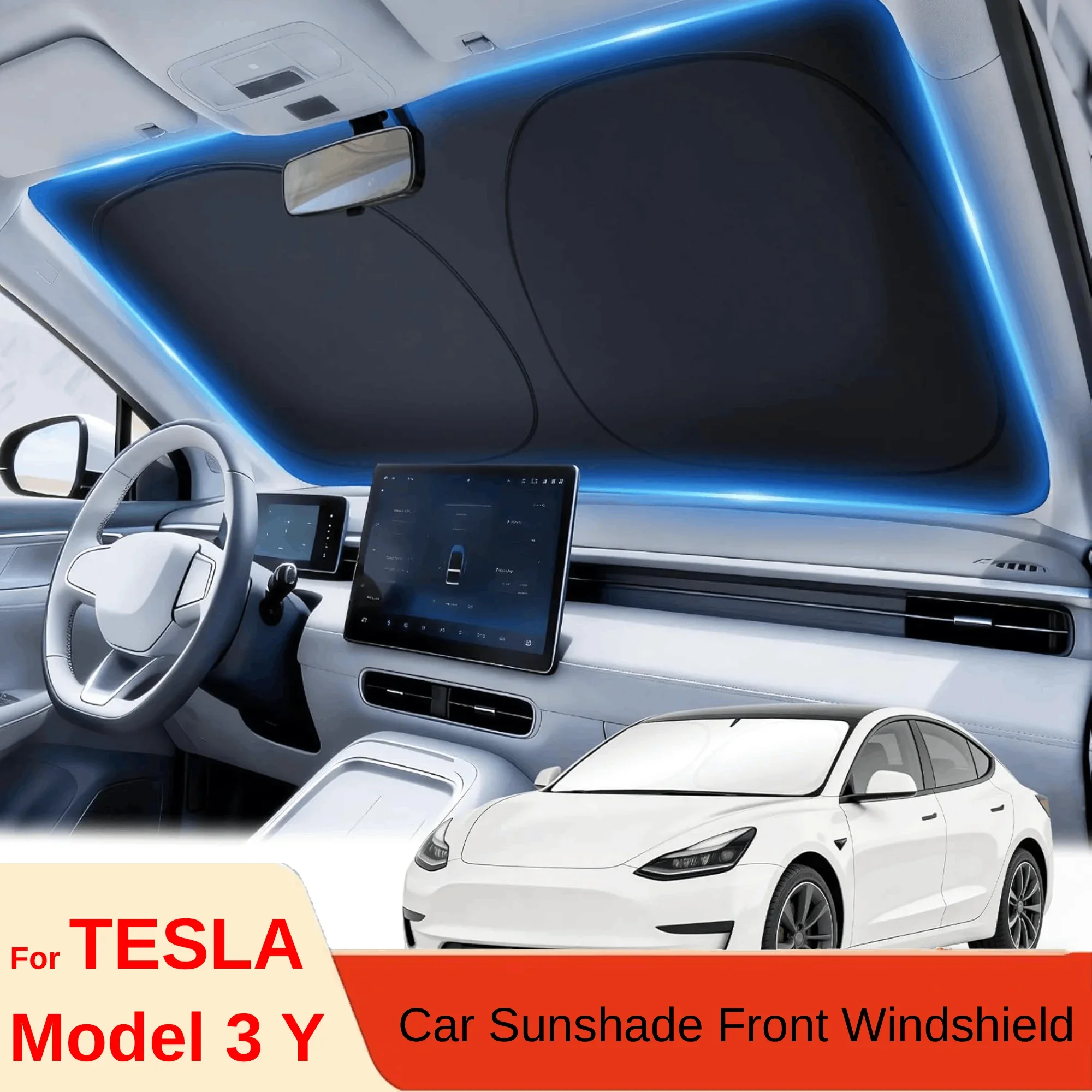 For Tesla Model Y Juniper Car  - огляд і ціна Car Accessories Window